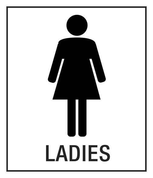 SIGN - SYMBOL - LADIES 202-LP (225X300)